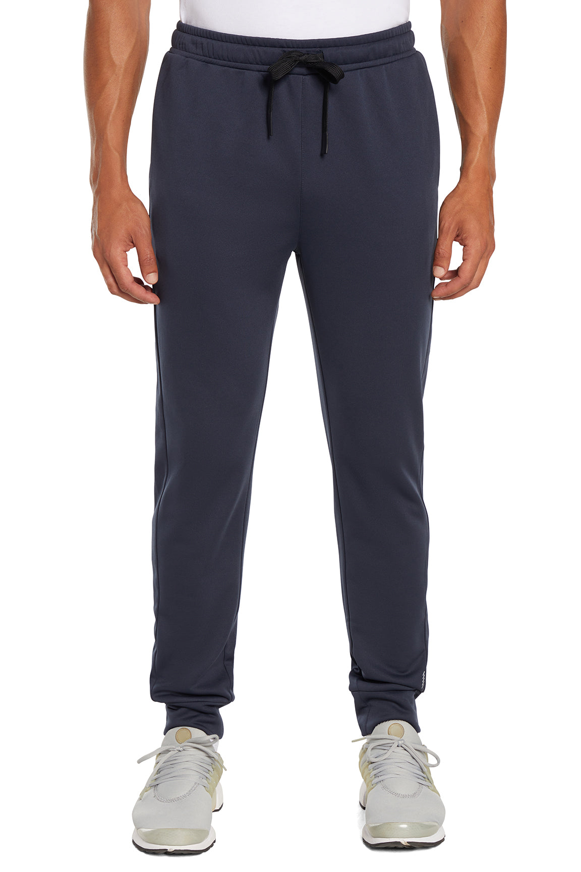 Balance Collection For Men Tevin Jogger, alternate angle view, showing visible design features and texture of the soft knit fabric.. 