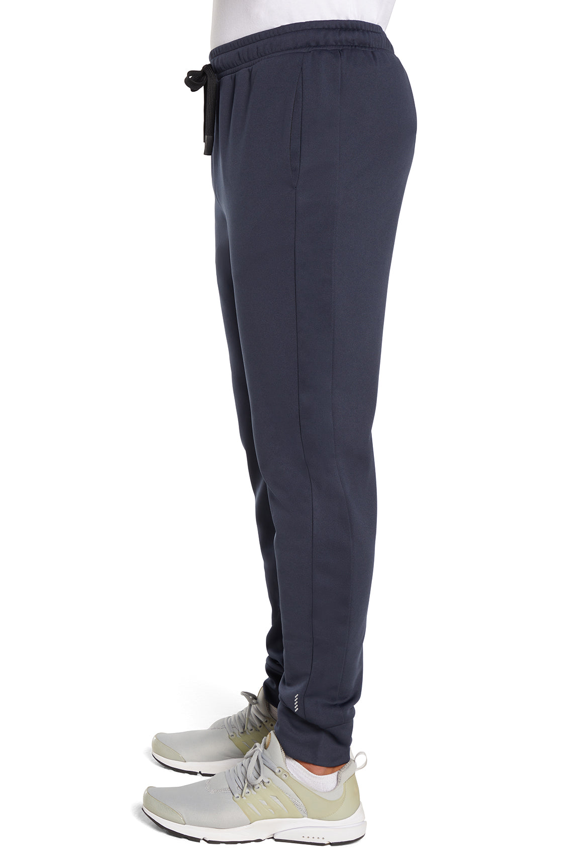 Balance Collection For Men Tevin Jogger, alternate angle view, showing visible design features and texture of the soft knit fabric.. 