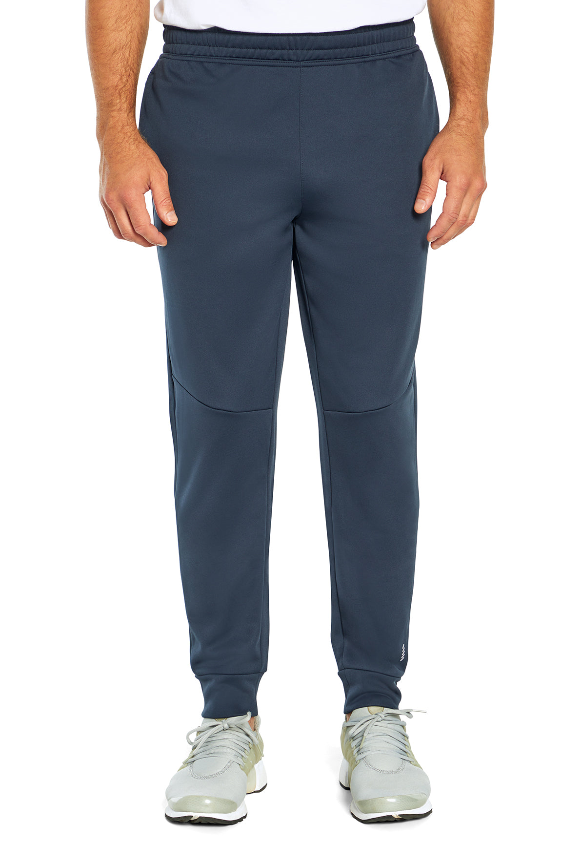 Balance Collection For Men Trevor Jogger, alternate angle view, showing visible design features and texture of the soft knit fabric.. 
