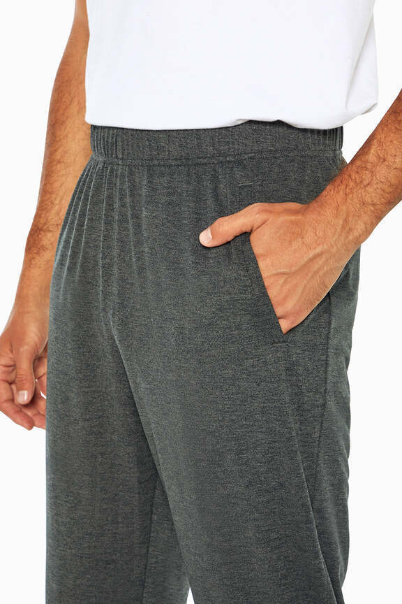 Balance Collection For Men Oscar Jogger, alternate angle view, showing visible design features and texture of the soft knit fabric.. 