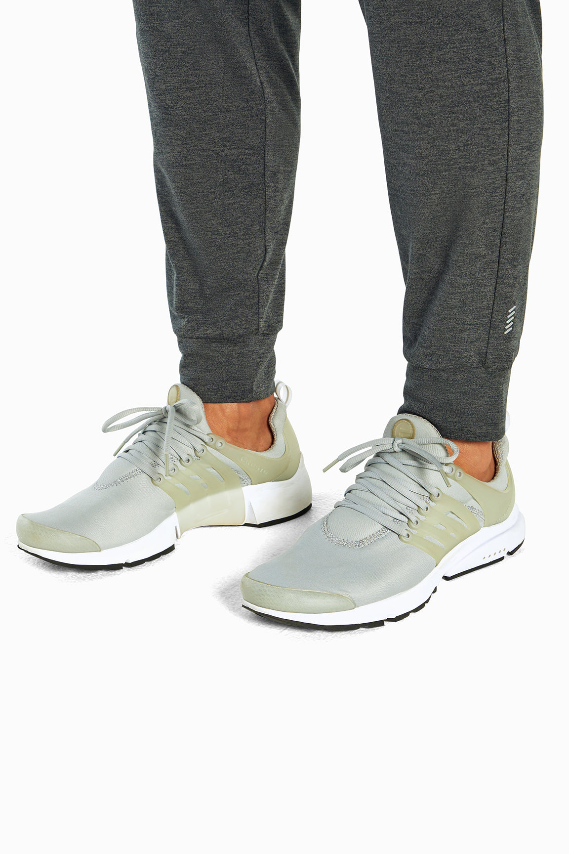 Balance Collection For Men Oscar Jogger, back view, showing visible design features and texture of the soft knit fabric.. 