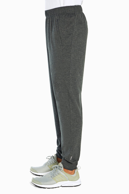 Balance Collection For Men Oscar Jogger, alternate angle view, showing visible design features and texture of the soft knit fabric.. 