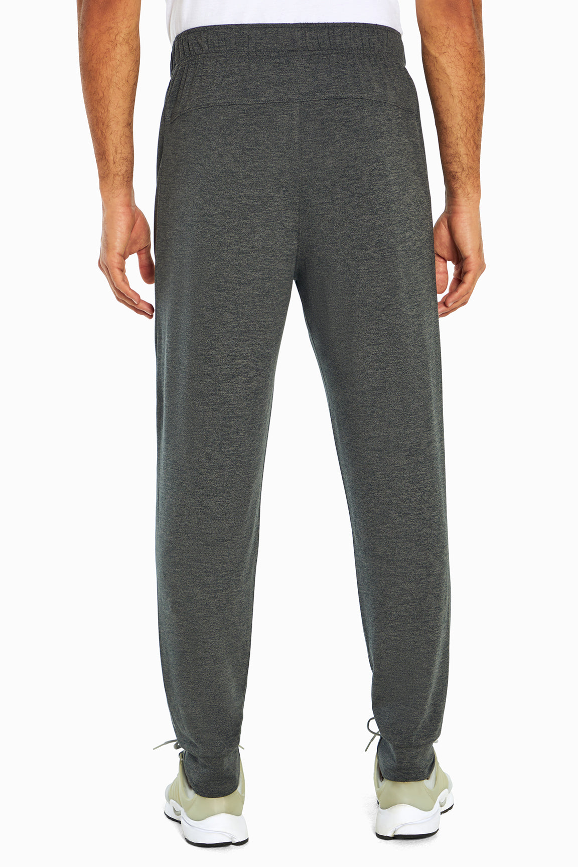 Balance Collection For Men Oscar Jogger, side view showing pocket placement, showing visible design features and texture of the soft knit fabric.. 