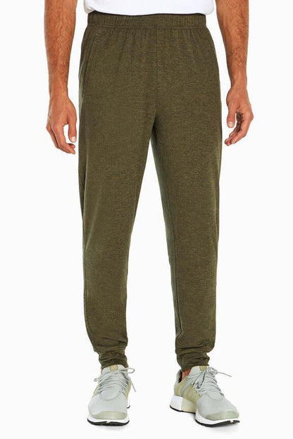 Balance Collection For Men Oscar Jogger, alternate angle view, showing visible design features and texture of the soft knit fabric.. 