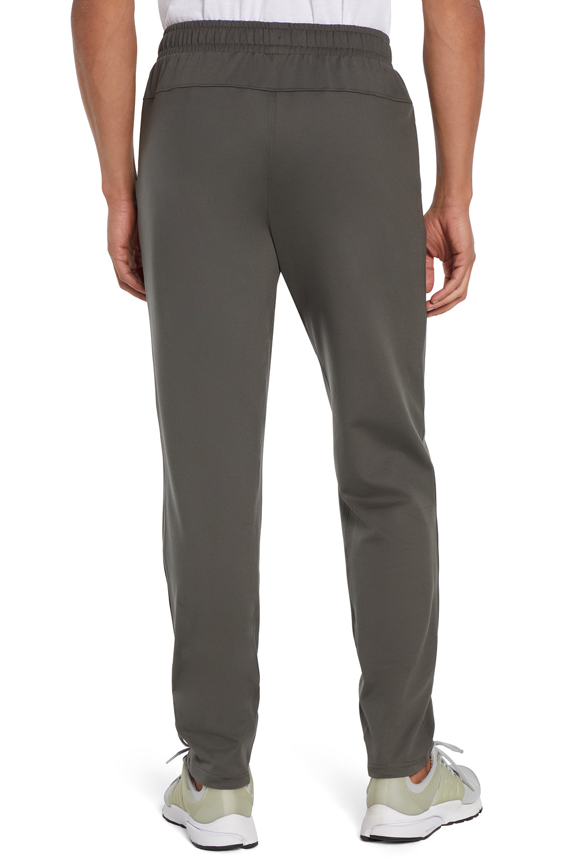 Balance Collection For Men Commission Pant, back view, showing visible design features and texture of the durable stretch fabric.. 