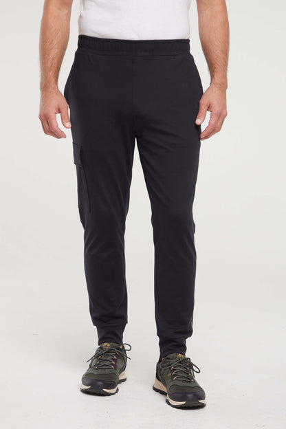 Balance Collection For Men Benjamin Jogger, alternate angle view, showing visible design features and texture of the soft knit fabric.. 