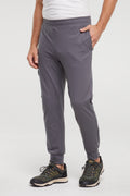 Balance Collection For Men Benjamin Jogger, front view, showing visible design features and texture of the soft knit fabric.. #color_iron-gate