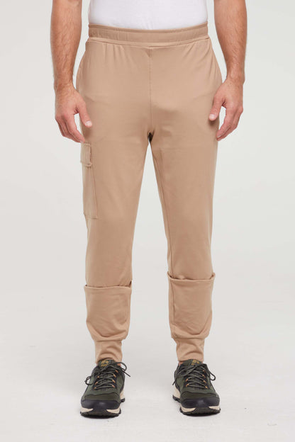 Balance Collection For Men Benjamin Jogger, alternate angle view, showing visible design features and texture of the soft knit fabric.. 