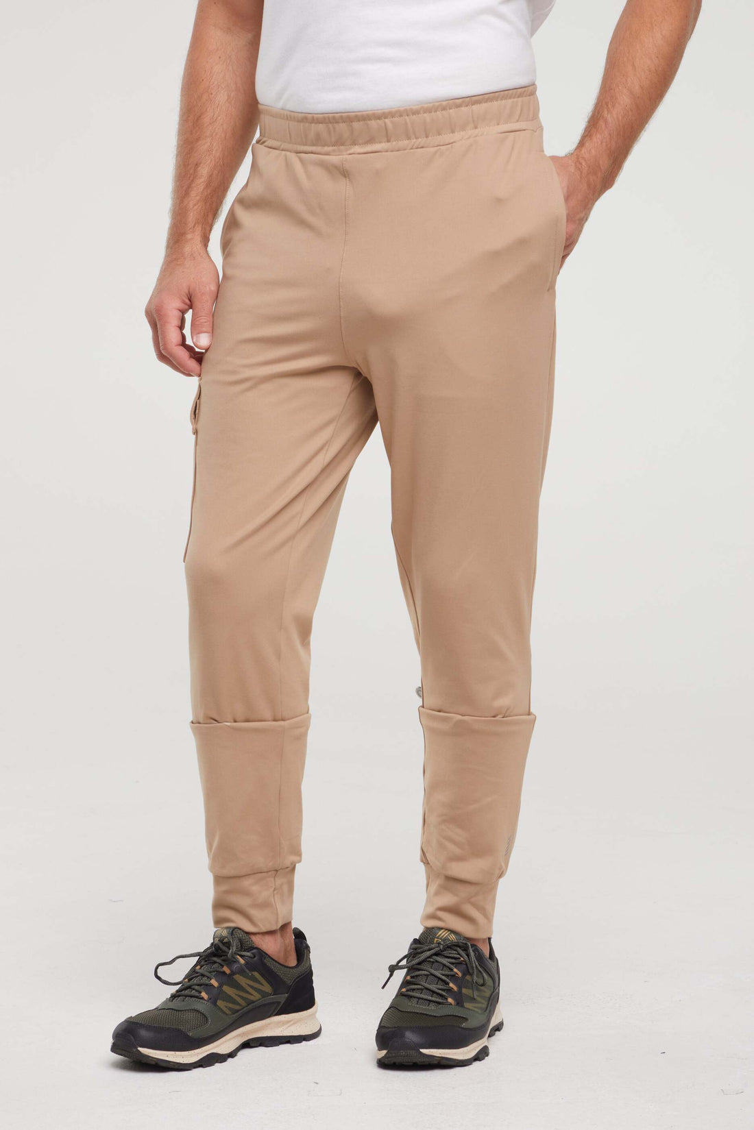 Balance Collection For Men Benjamin Jogger, alternate angle view, showing visible design features and texture of the soft knit fabric..