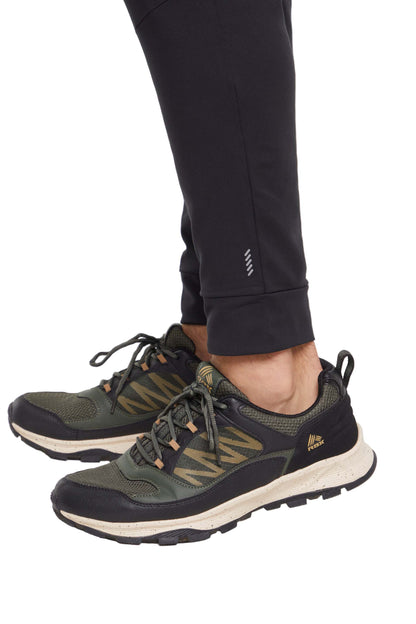 Balance Collection For Men Hector Jogger, alternate angle view, showing visible design features and texture of the soft knit fabric.. 