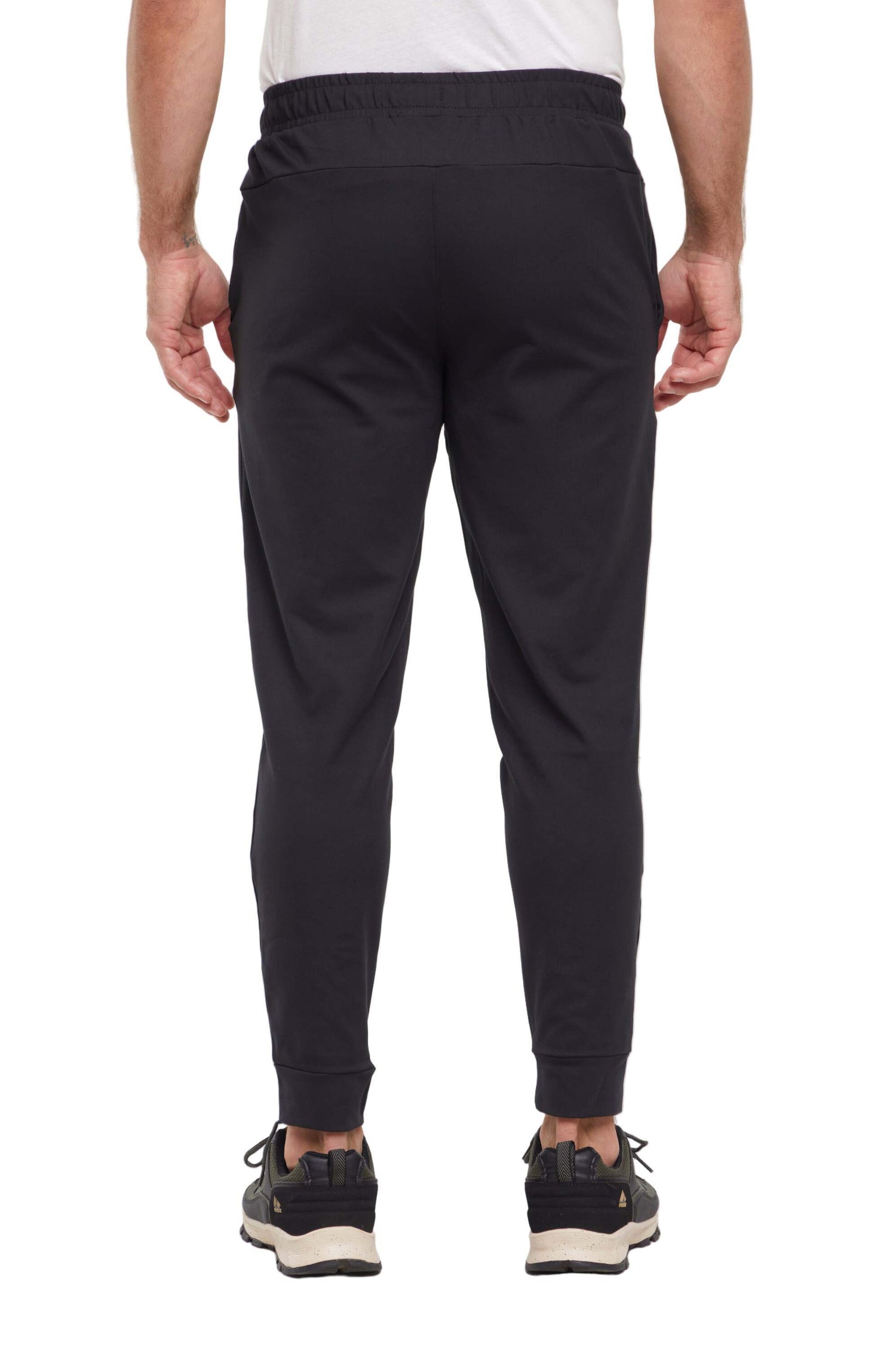 Balance Collection For Men Hector Jogger, alternate angle view, showing visible design features and texture of the soft knit fabric.. 