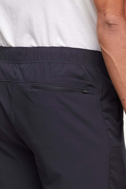 Balance Collection For Men Freddie Short, alternate angle view, showing visible design features and texture of the soft knit fabric.. 