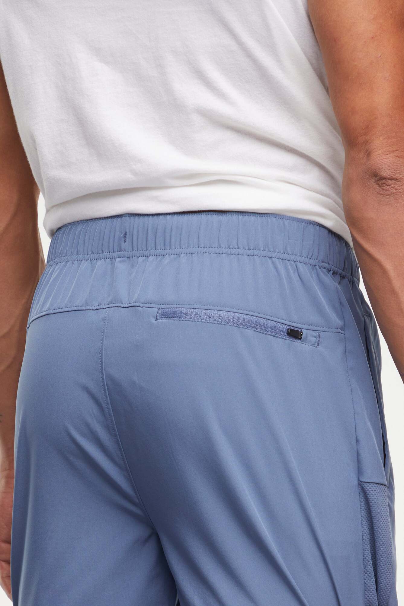 Balance Collection For Men Freddie Short, alternate angle view, showing visible design features and texture of the soft knit fabric.. 
