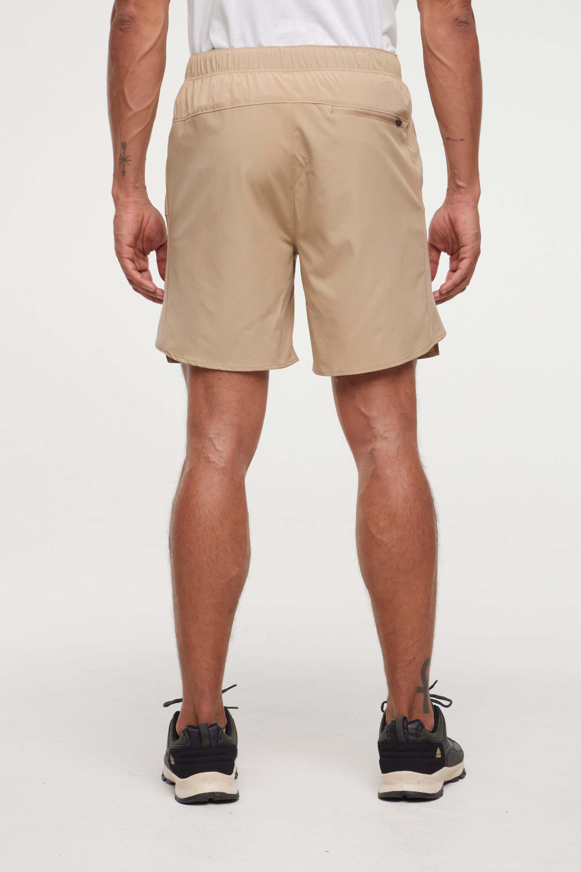 Balance Collection For Men Freddie Short, alternate angle view, showing visible design features and texture of the soft knit fabric.. 