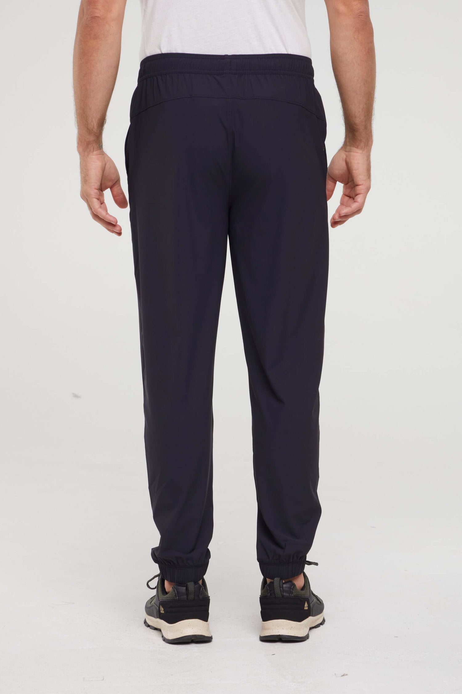 Balance Collection For Men Calvin Jogger, alternate angle view, showing visible design features and texture of the soft knit fabric.. 