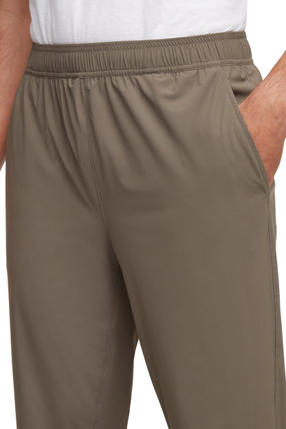 Balance Collection For Men Calvin Jogger, alternate angle view, showing visible design features and texture of the soft knit fabric.. 