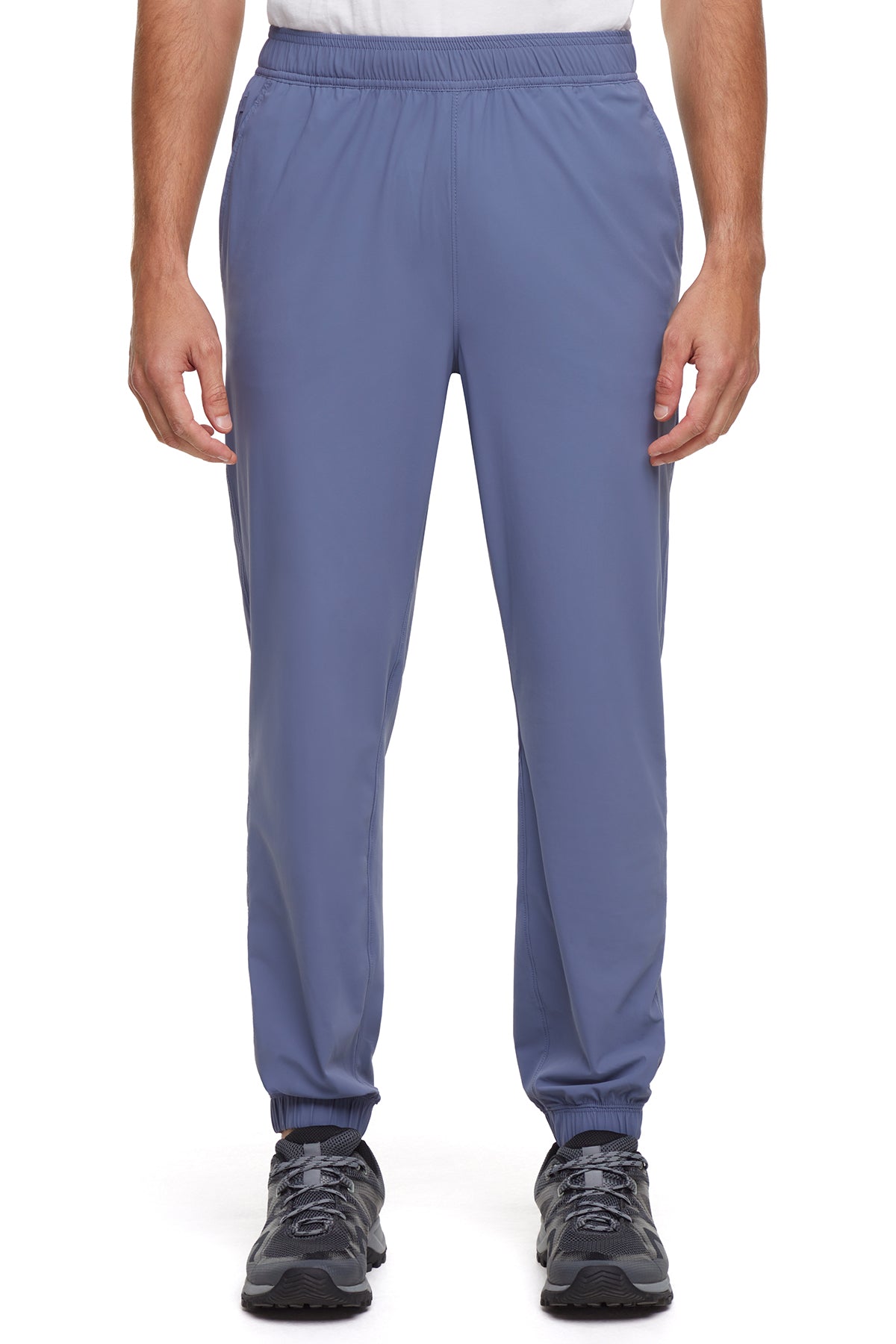 Balance Collection For Men Calvin Jogger, alternate angle view, showing visible design features and texture of the soft knit fabric.. 