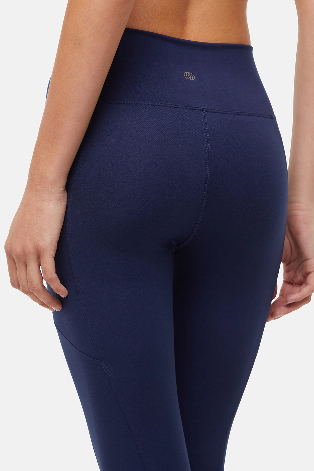 Balance Collection Easy Eclipse Side Pocket Mid Calf Capri - Peacoat