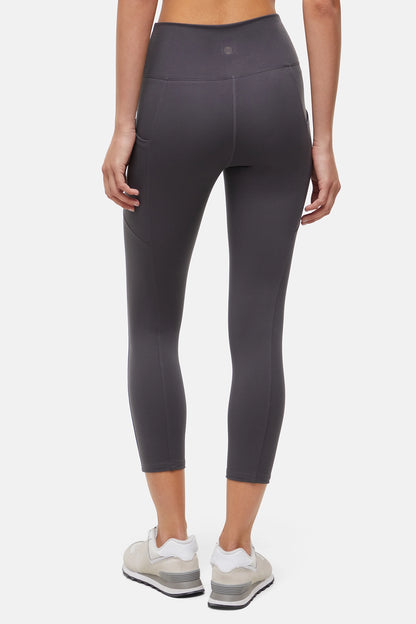 Balance Collection Easy Eclipse Side Pocket Mid Calf Capri - Forged Iron
