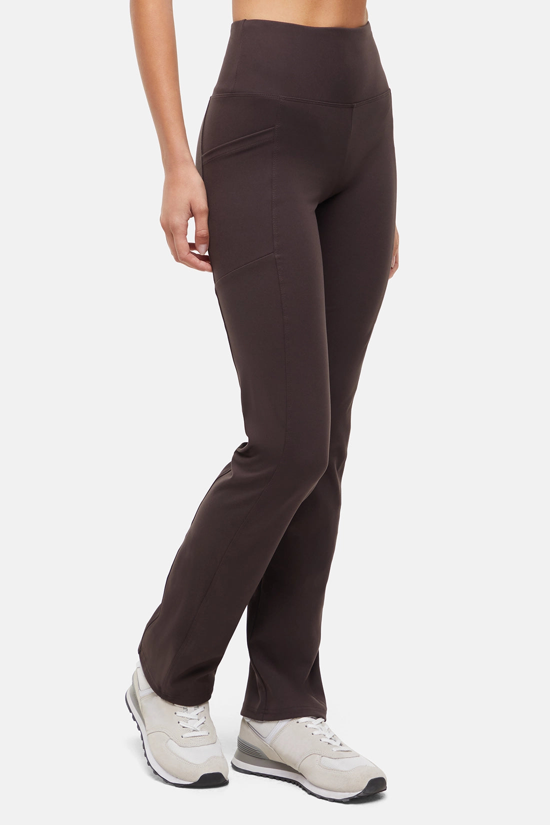 Balance Collection Emilia Bootcut Pant - Black Coffee