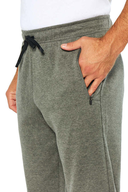 Balance Collection For Men Willow Jogger, back view, showing visible design features and texture of the soft knit fabric.. 