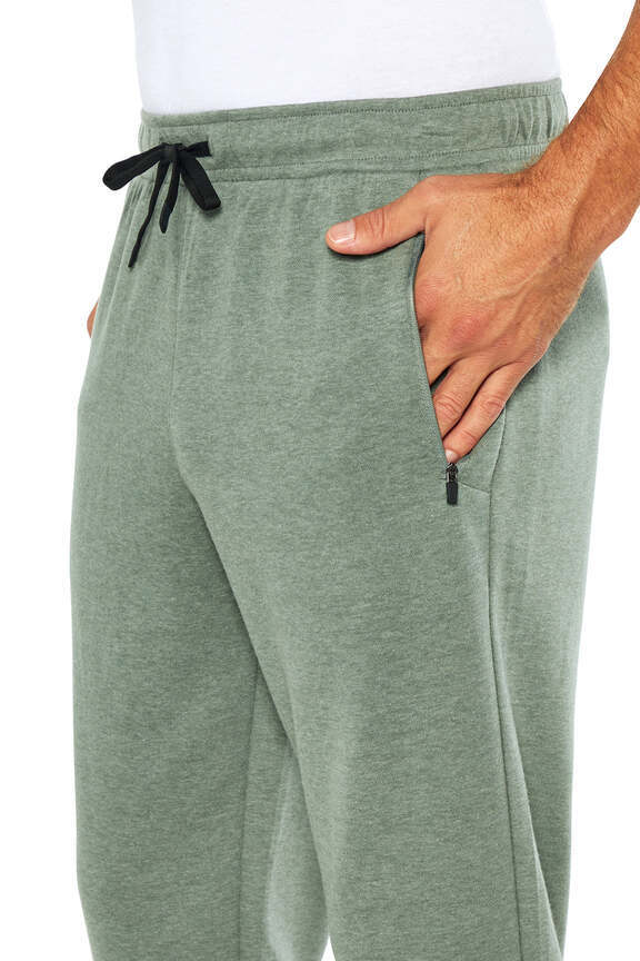 Balance Collection For Men Willow Jogger, alternate angle view, showing visible design features and texture of the soft knit fabric.. 