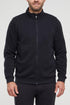 Balance Collection For Men Ace Fleece Jacket, alternate angle view, showing visible design features and texture of the smooth woven fabric.. 