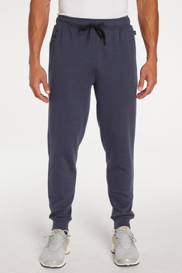 Balance Collection For Men Willow Jogger, alternate angle view, showing visible design features and texture of the soft knit fabric.. 