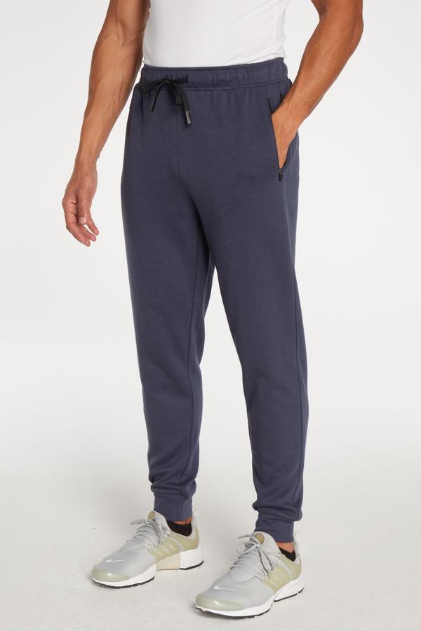 Balance Collection For Men Willow Jogger, alternate angle view, showing visible design features and texture of the soft knit fabric.. 