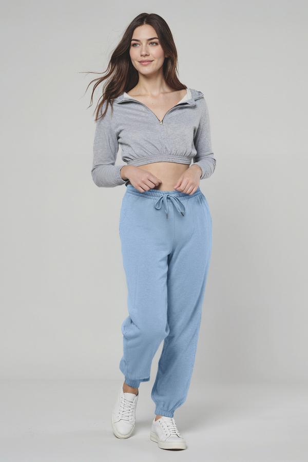 Camila Jogger, alternate angle view, showing visible design features and texture of the soft knit fabric.