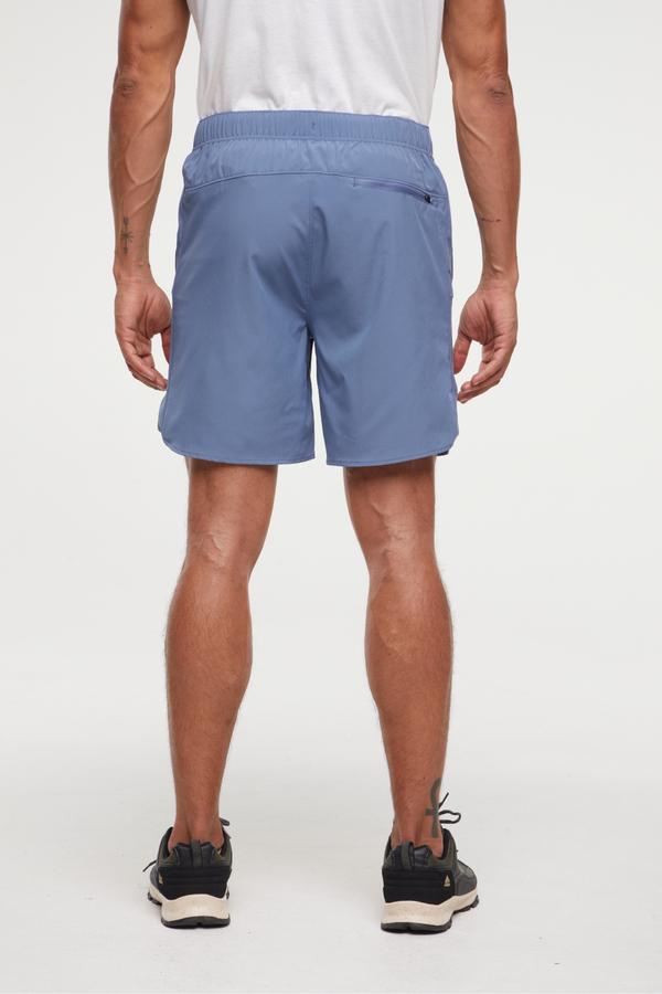 Balance Collection For Men Freddie Short, alternate angle view, showing visible design features and texture of the soft knit fabric.. 