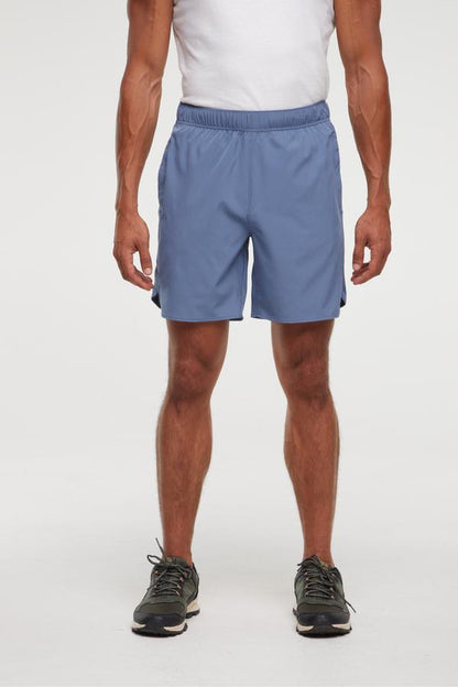 Balance Collection For Men Freddie Short, alternate angle view, showing visible design features and texture of the soft knit fabric.. 