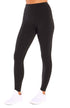 Camille Tummy Control Leggings, alternate angle view, showing visible design features and texture of the stretch knit fabric.. 