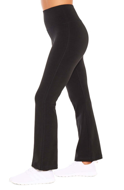 Audrey Tummy Control 29" Pants, alternate angle view, showing visible design features and texture of the durable stretch fabric.. 