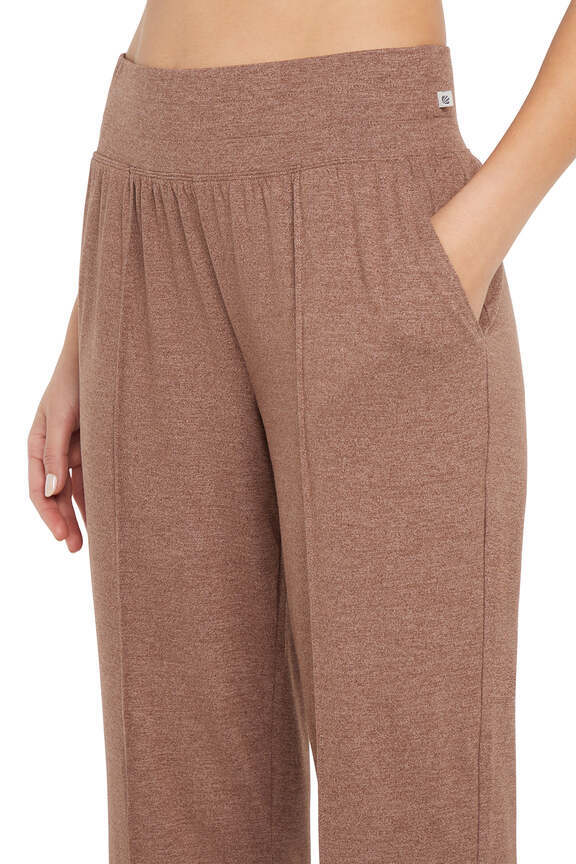 Josie Pant, alternate angle view, showing visible design features and texture of the durable stretch fabric.. 