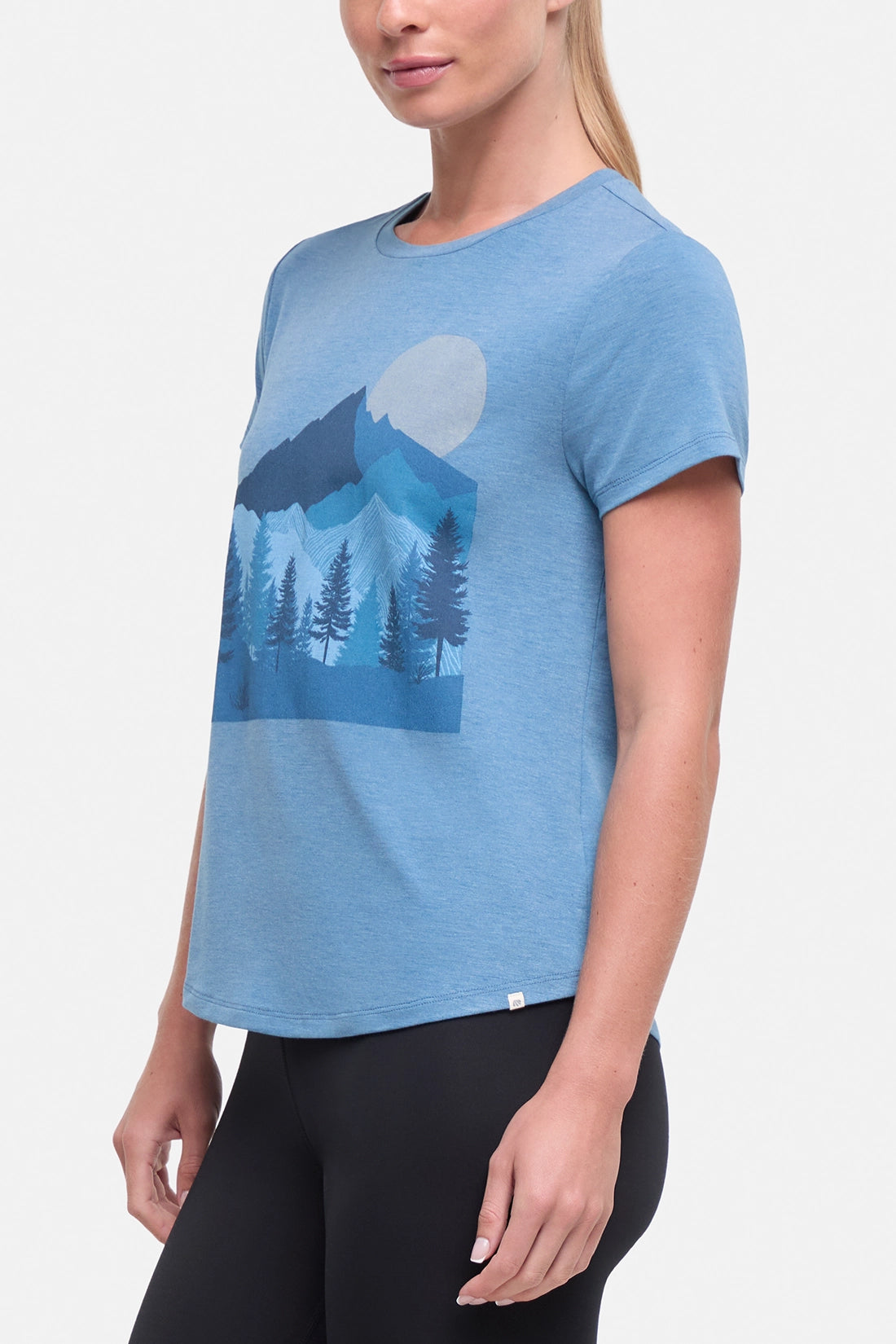 Monica Tee - Heather Midnight Twilight Forest