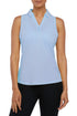 Tanisha Tank, alternate angle view, showing visible design features and texture of the soft knit fabric.. 