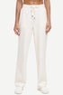 Mia Pant, front view, showing visible design features and texture of the durable stretch fabric.. 
