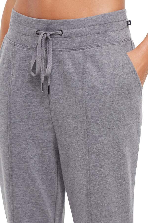 Lyla Jogger, alternate angle view, showing visible design features and texture of the soft knit fabric.. 