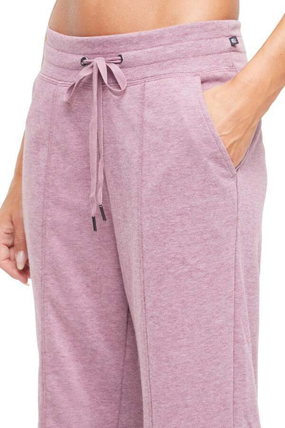 Lyla Pant, alternate angle view, showing visible design features and texture of the durable stretch fabric.. 