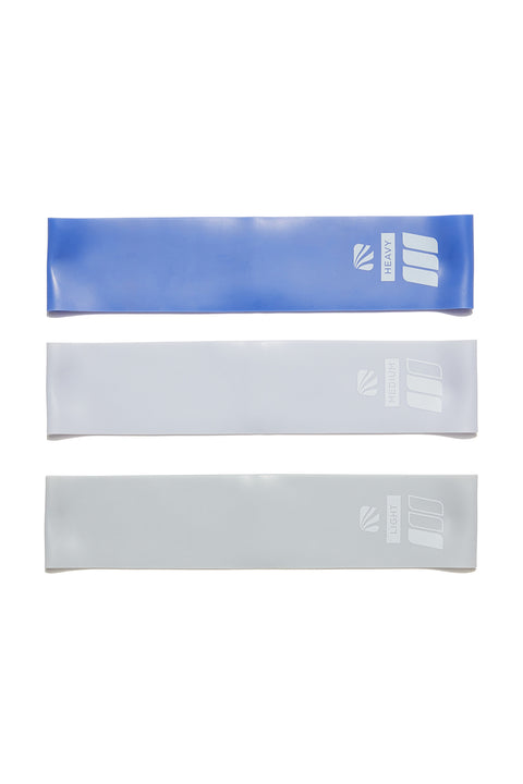 3 Pack Rubber Glute Band Set - Arctic Ice