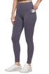 Faye Side Pocket Legging, front view, showing visible design features and texture of the stretch knit fabric.. 