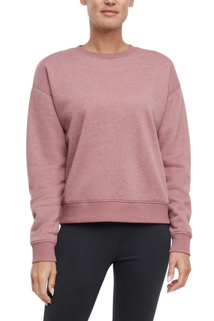 Camila Pullover, alternate angle view, showing visible design features and texture of the soft knit fabric.. 