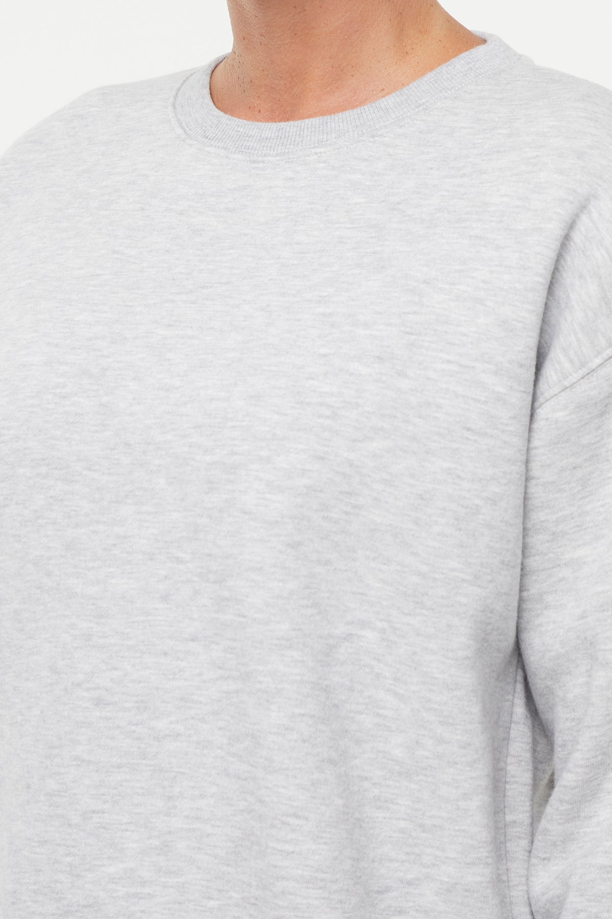 Camila Pullover, alternate angle view, showing visible design features and texture of the soft knit fabric.. 