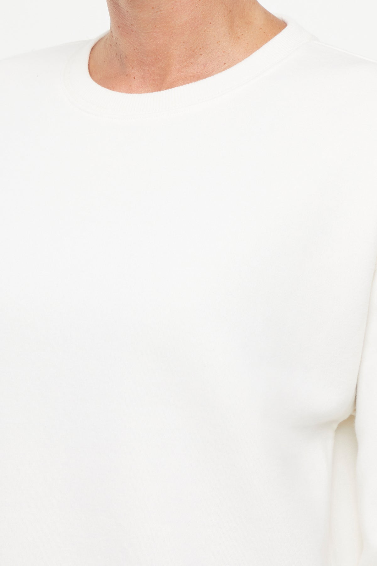 Camila Pullover, alternate angle view, showing visible design features and texture of the soft knit fabric.. 