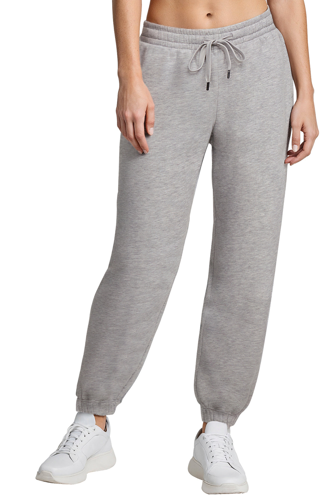 Camila Jogger, alternate angle view, showing visible design features and texture of the soft knit fabric.. 