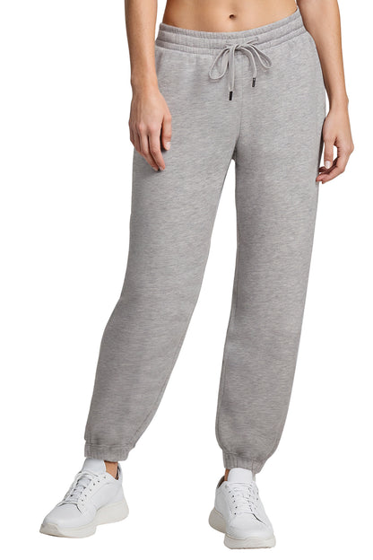 Camila Jogger, alternate angle view, showing visible design features and texture of the soft knit fabric.. 