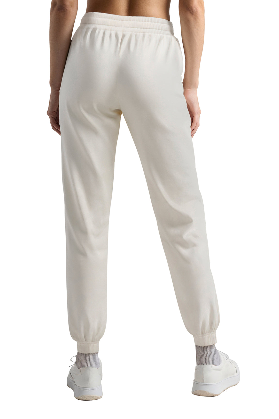 Camila Jogger, alternate angle view, showing visible design features and texture of the soft knit fabric.. 