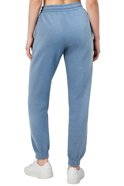Camila Jogger, alternate angle view, showing visible design features and texture of the soft knit fabric.. 