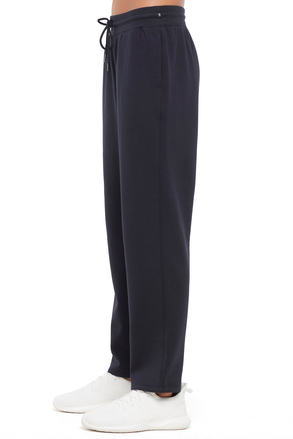 Roxie Pant, alternate angle view, showing visible design features and texture of the durable stretch fabric.. 